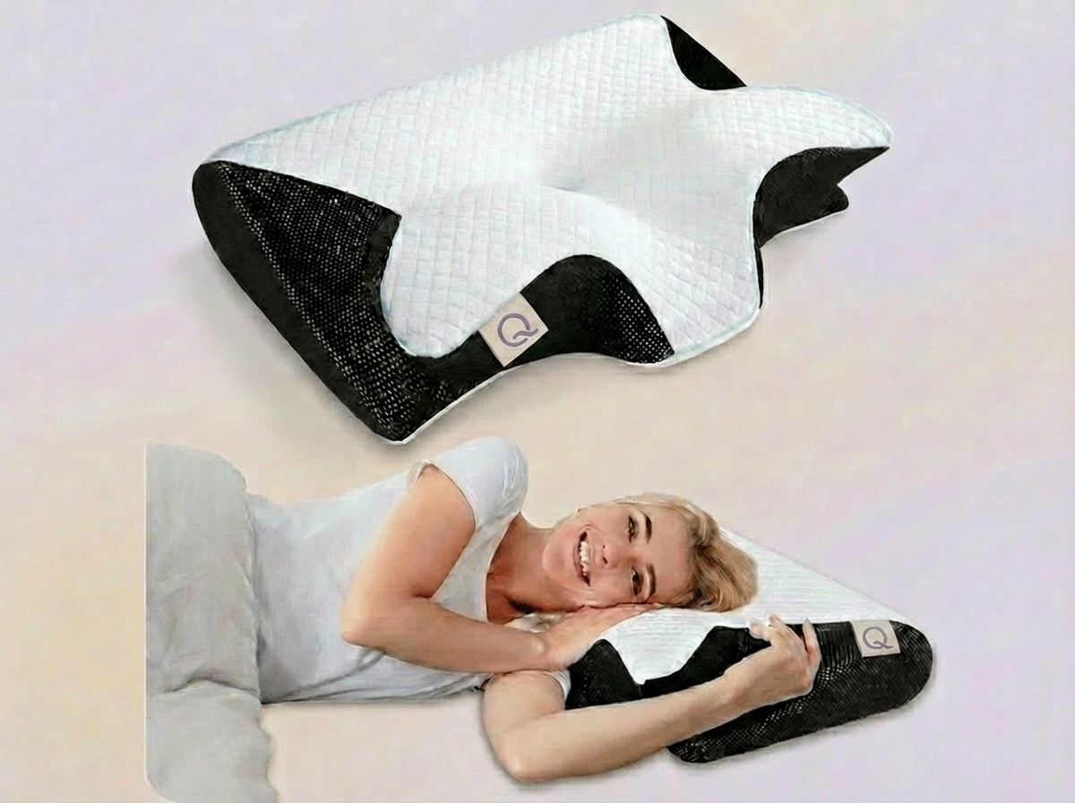 QuietRest Memory Foam Neck Pillow